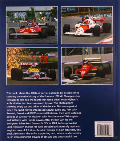 Formula 1 Car by Car 1980 - 1989: Car by Car 1980-89 - Peter Higham [KSIĄŻKA]