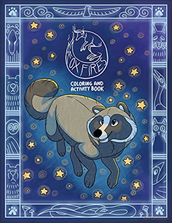 Fox Fires Coloring and Activity Book - Emilia Ojala [KSIĄŻKA]