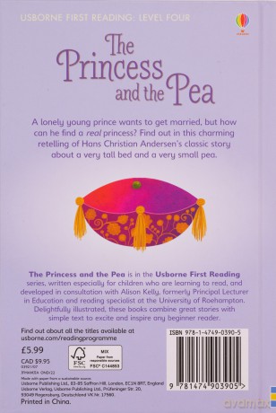 FR4 THE PRINCESS AND THE PEA: 1 (First Reading Level 4) - Matthew Oldham [KSIĄŻKA]