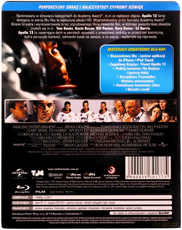 Apollo 13 (steelbook) [Blu-Ray]