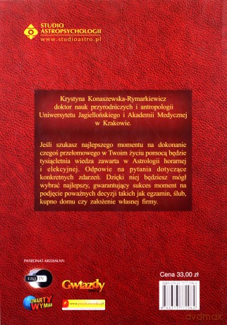 Astrologia - Horarna I Elekcyjna - dr Krystyna Konaszewska-Rymarkiewicz [KSIĄŻKA]