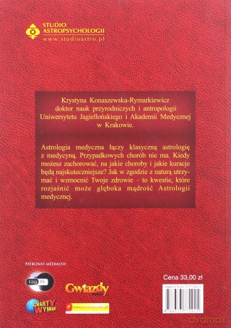 Astrologia Medyczna - dr Krystyna Konaszewska-Rymarkiewicz [KSIĄŻKA]