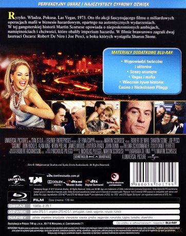 Kasyno (Casino) steelbook [Blu-Ray]