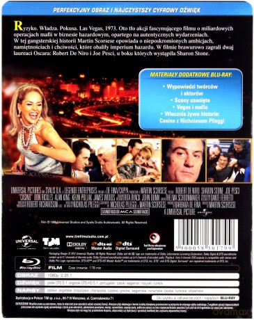 Kasyno (Casino) steelbook [Blu-Ray]