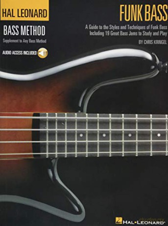 Funk Bass: Funk Bass (Book/Online Audio) (Hal Leonard Funk Bass Method) - Chris Kringel [KSIĄŻKA]