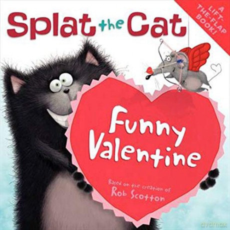 Funny Valentine (Splat the Cat) - Rob Scotton [KSIĄŻKA]
