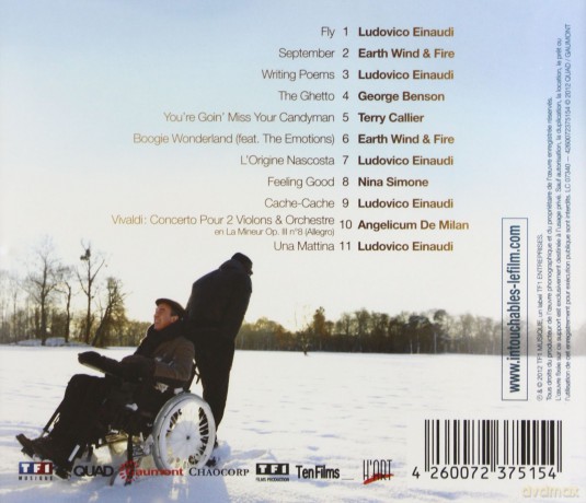 Intouchables soundtrack (Nietykalni) [CD]
