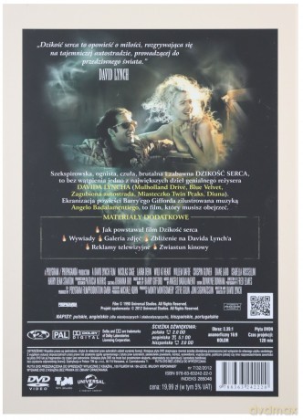 Dzikość serca (booklet) [DVD]