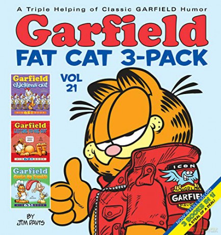 Garfield Fat Cat 3-Pack #21 - Jim Davis [KOMIKS]