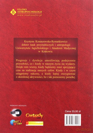 Astrologia Prognoza - Progresje Dyrekcje - Krystyna Konaszewska-Rymarkiewicz [KSIĄŻKA]