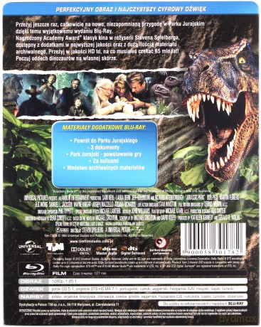 Park Jurajski (steelbook) [Blu-Ray]
