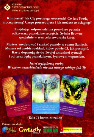 karty do czytania mojej duszy - sylvia browne [karty]