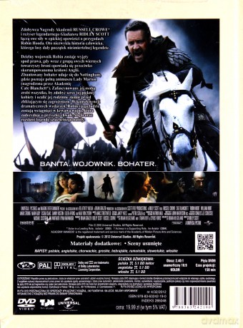 Robin Hood wersja reżyserska (2010) (booklet) [DVD]