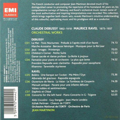 Jean/Op Martinon: Orchestral Works - Limited [8CD]