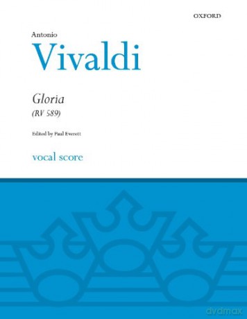 Gloria: Vocal score (Classic Choral Works) - Antonio Vivaldi [KSIĄŻKA]