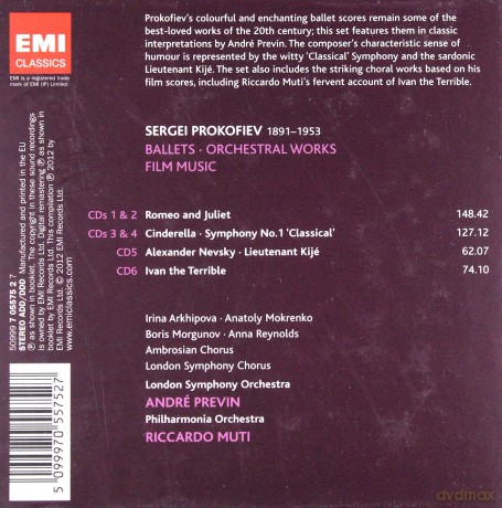 Andre Previn: Ballets - Limited [6CD]