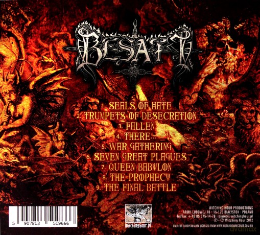 Besatt: Tempus Apocalypsis (digipack) [CD]
