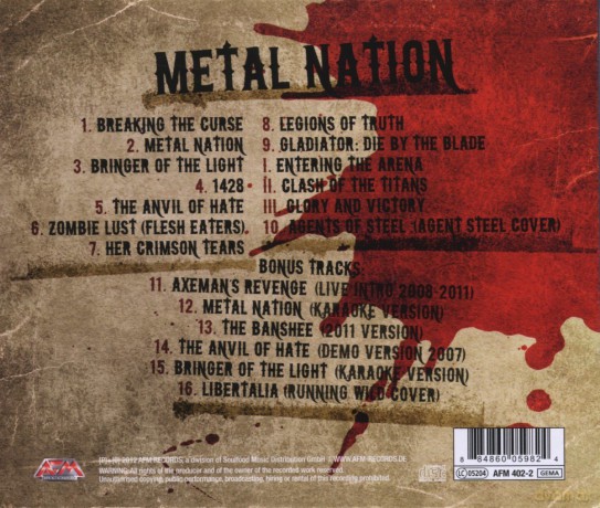 Crystal Viper: Metal Nation [CD]