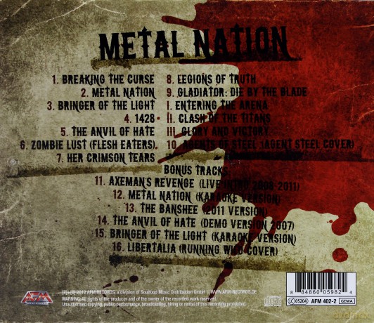 Crystal Viper: Metal Nation [CD]