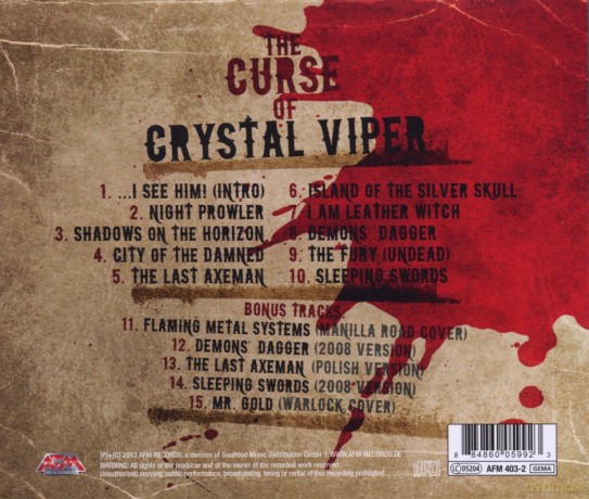 Crystal Viper: The Curse Of Crystal Viper [CD]