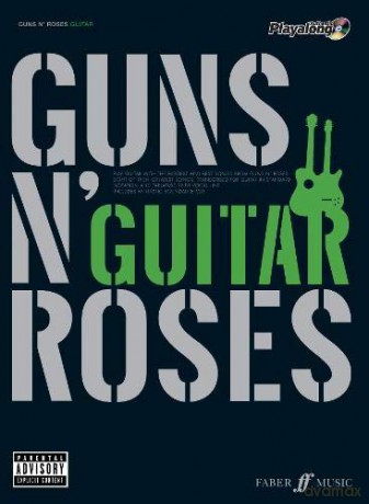 Guns N' Roses: (Guitar) (Authentic Playalong): Eight of Their Greatest Songs - Guns n' Roses [KSIĄŻKA]