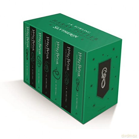 Harry Potter Slytherin House Editions Paperback Box Set - J.K. Rowling [KSIĄŻKA]