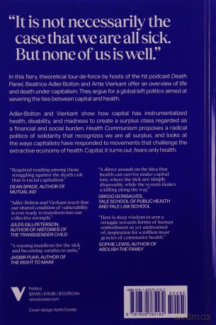 Health Communism: A Surplus Manifesto - Beatrice Adler-Bolton [KSIĄŻKA]