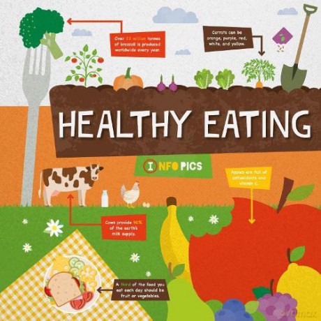 Healthy Eating (InfoPics) - Harriet Brundle [KSIĄŻKA]