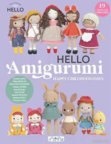 HELLO Amigurumi: Happy Childhood Days - Vivyane Veka [KSIĄŻKA]