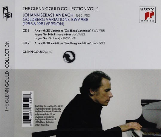 Glenn Gould: Glenn Gould Plays Bach: Goldberg Variations Bwv 988 - The Historic 1955 Debut Recording; The 1981 Digital Recording [2CD]