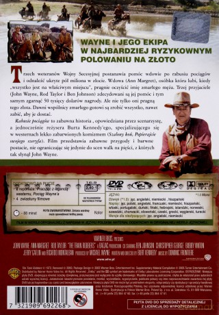 Rabusie pociągów [DVD]