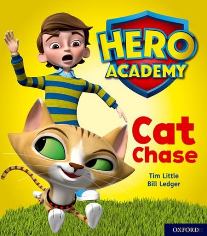 Hero Academy: Oxford Level 1, Lilac Book Band: Cat Chase - Tim Little [KSIĄŻKA]