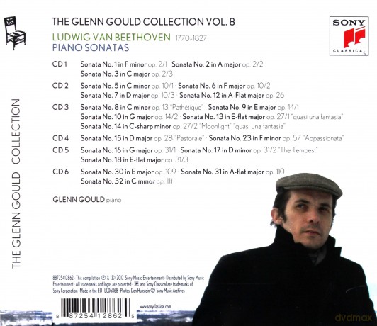 Glenn Gould: Glenn Gould Plays Beethoven: Piano Sonatas Nos. 1-3; 5-10; 12-14; 15-18; 23; 30-32 [6CD]