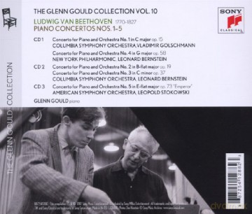 Glenn Gould: Glenn Gould Plays Beethoven: The 5 Piano Concertos [3CD]