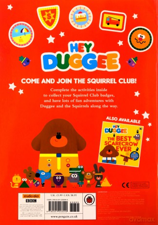 Hey Duggee: Squirrel Club Sticker Activity Book - Hey Duggee [KSIĄŻKA]