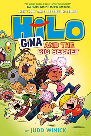 Hilo Book 8: Gina and the Big Secret - Judd Winick [KSIĄŻKA]