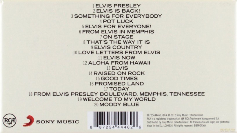 Elvis Presley: The Perfect Elvis Presley Collection [20CD]