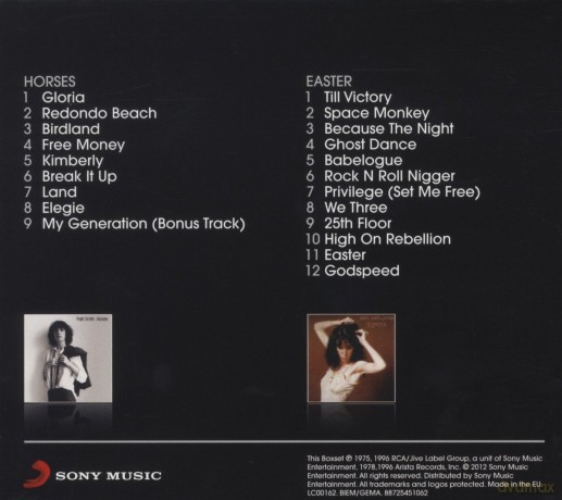 Patti Smith: Horses/Easter [2CD]