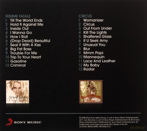 Britney Spears: Femme Fatale/Circus [2CD]