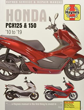Honda Pcx125 and 150: '10 to '19 - Haynes [KSIĄŻKA]