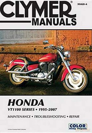 HONDA VT1100 SERIES 1995-2007 (CLYMER MOTORCYCLE REPAIR) - J H Haynes [KSIĄŻKA]