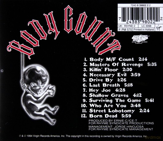Bodycount: Born Dead [CD]