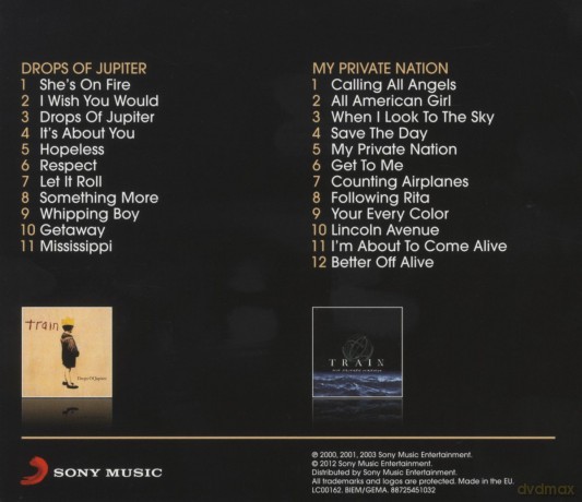 Train: Drops Of Jupiter/My Private Nation [2CD]