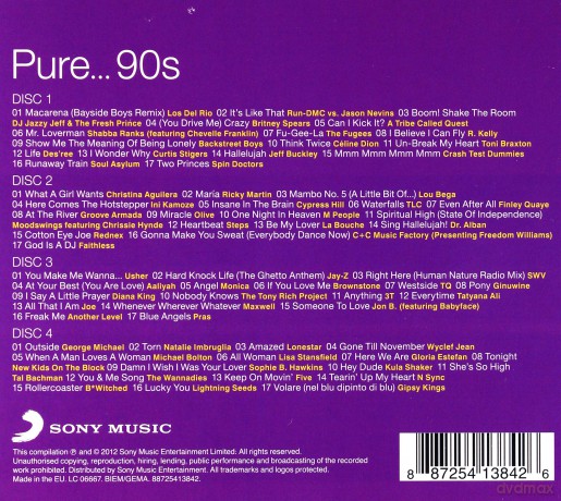 Pure... 90s (digipack) [4CD]