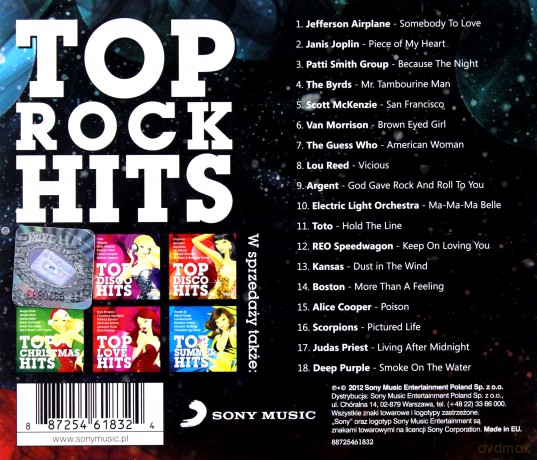 Top Rock Hits [CD]