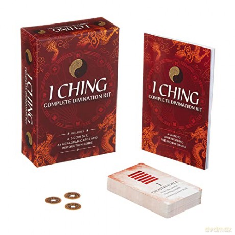 I Ching Complete Divination Kit: A 3-Coin Set, 64 Hexagram Cards and Instruction Guide (Arcturus Oracles) - Emily Anderson [KSIĄŻKA]