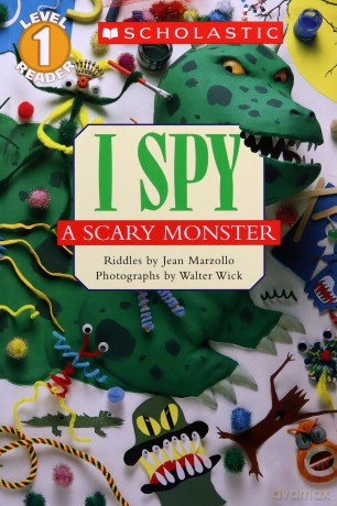 I Spy a Scary Monster (Scholastic Reader Level 1: I Spy) - Jean Marzollo [KSIĄŻKA]