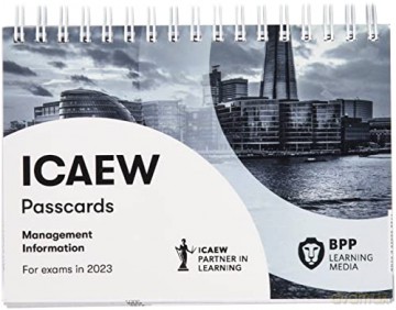 ICAEW Management Information: Passcards - BPP Learning Media [KSIĄŻKA]