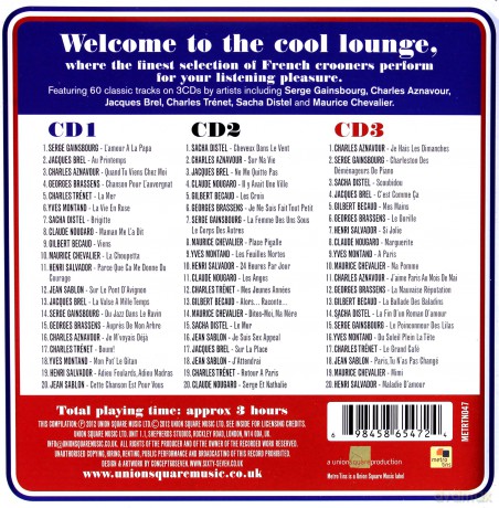 Chanteurs French Crooners [3CD]