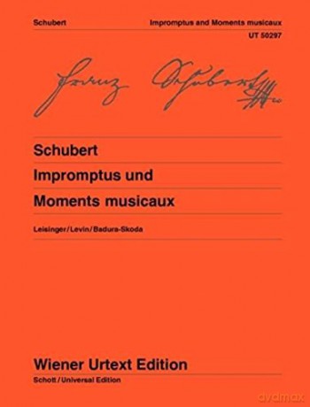 Impromptus and Moments Musicaux (WIENER URTEXT EDITION) - Ulrich Leisinger [KSIĄŻKA]